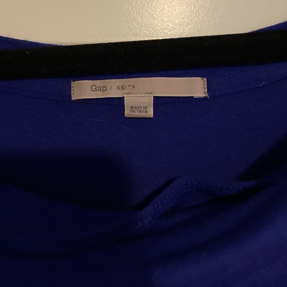 Gap XS Blue Maxi Dress - Picture 3 of 4